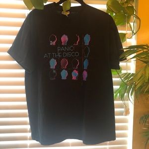 Panic! At The Disco black vintage band t-shirt